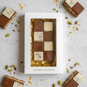 Drippy Lickies Kunafa Crunch Chocolate Bar